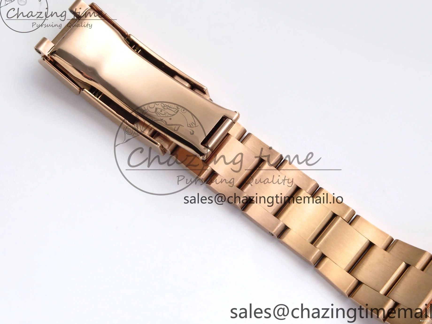 MiroTime 0215 EyeCatching Daytona 126505 QF 1:1 Best Edition Black RG Diamonds Dial on RG Braclet SH4131 V 715